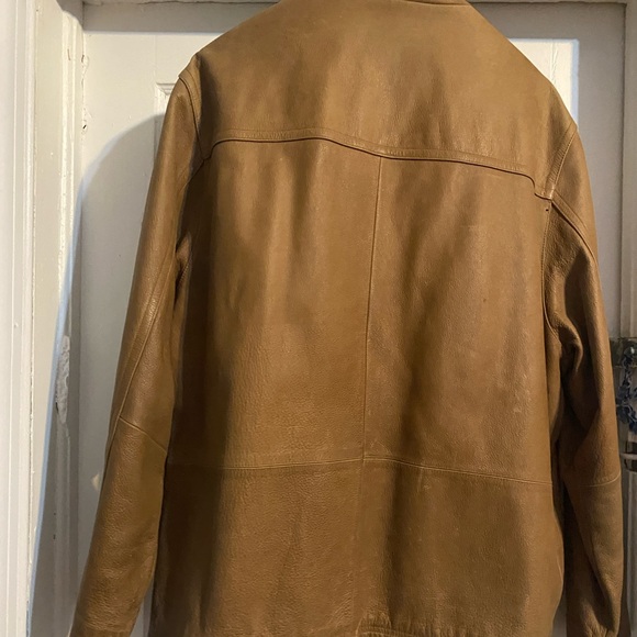 SOLD Vintage Línea Uomo Italian Leather Jacket - Picture 2 of 7
